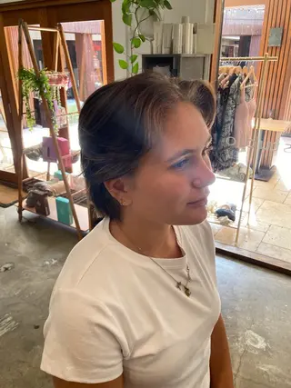 ショート 鍋島 くるみのヘアスタイル