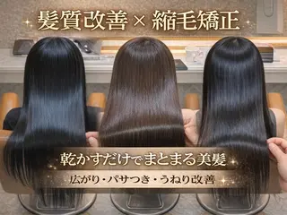 ロング 美髪縮毛矯正🩶 髪質改善/Shinaのヘアスタイル