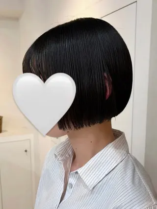 ショート ヘアアレンジ 透け感ベージュ🤎 韓国ヘアtakutoのヘアスタイル
