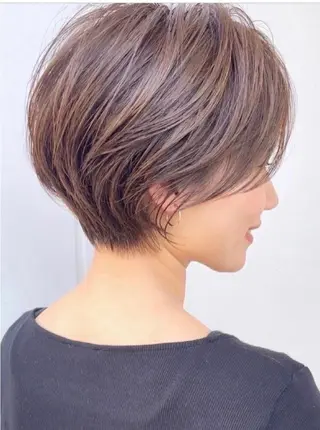 ショート 福本 可奈子のヘアスタイル