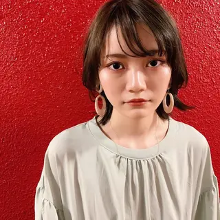 ショート カラー 中川 竜誠のヘアスタイル