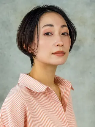 ショート 大人ショート/ 似合わせ/中野のヘアスタイル