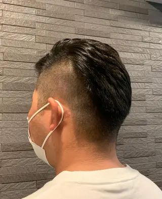 ショート メンズ 齋藤 可純のヘアスタイル