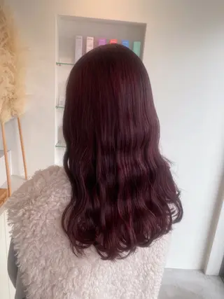 ロング カラー aimee 北垣 愛夏のヘアスタイル