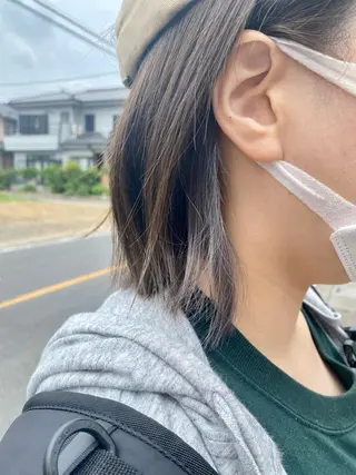 ショート 永沼 真依のヘアスタイル