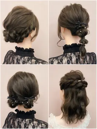 ヘアアレンジ 甲斐綾香 /髪質改善/縮毛矯正のヘアスタイル