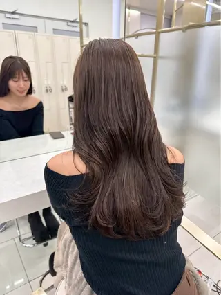 ロング 이상우(イサンウ) COAginzaのヘアスタイル