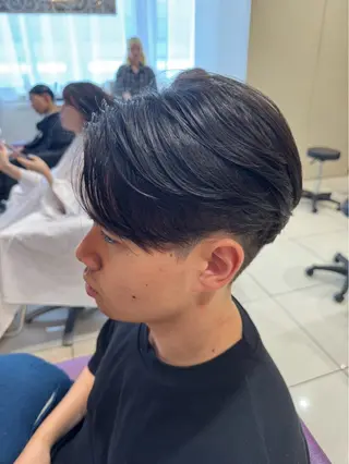 パーマ メンズ 玉置 晴太郎のヘアスタイル