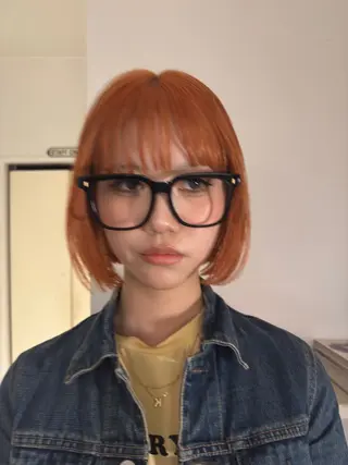 ショート カラー kai🐇透明感 カラー/レイヤーのヘアスタイル