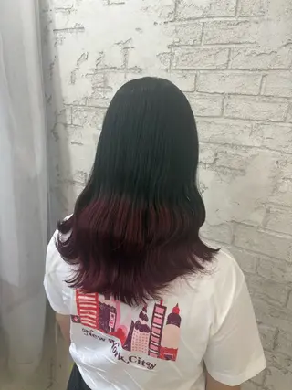 ロング 韓国レイヤー/ブリ ーチ🩶Momo🩶のヘアスタイル