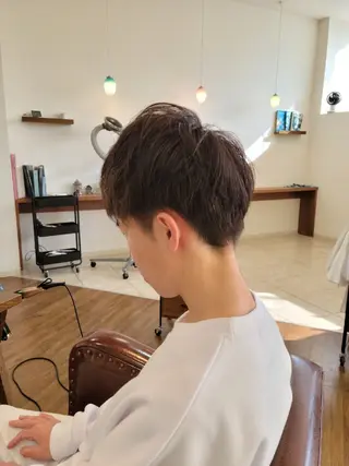 メンズ ショート 中川 秀明のヘアスタイル
