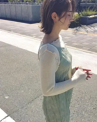 ショート カラー 田室 和幸 河原町のヘアスタイル