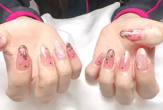 ネイル Cherie PINKのネイルデザイン