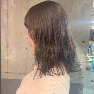 ミディアム kiyono ⭐︎ダブルカラーのヘアスタイル