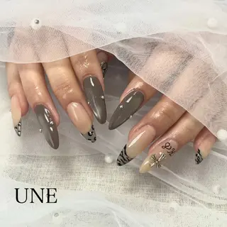 ネイル UNE.【ユヌ】 Jr.NANAのネイルデザイン