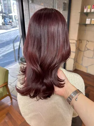 ミディアム カラー 矢野 晃平のヘアスタイル