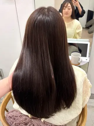 ロング カラー 透明感カラー/名古屋 /栄/木下奈々望のヘアスタイル