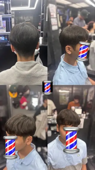 ショート 「メンズ特化」理容師 けんせいのヘアスタイル