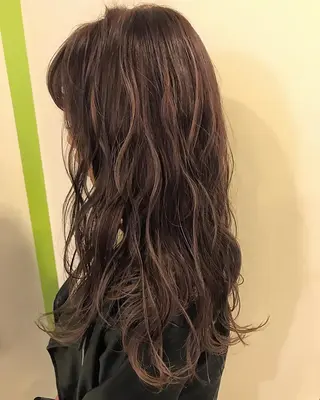 ロング カラー メンズ縮毛矯正 細谷碧海のヘアスタイル