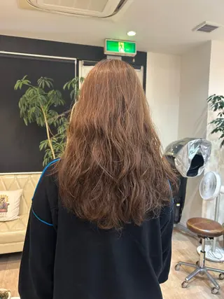 ロング パーマ サイトウ ミキのヘアスタイル