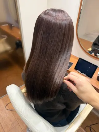 ロング カラー 艶髪/透明感 髪質改善 YUKIのヘアスタイル