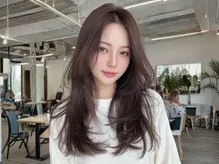 ロング 🫧透明感カラー🫧 佐野花苗[新宿]のヘアスタイル