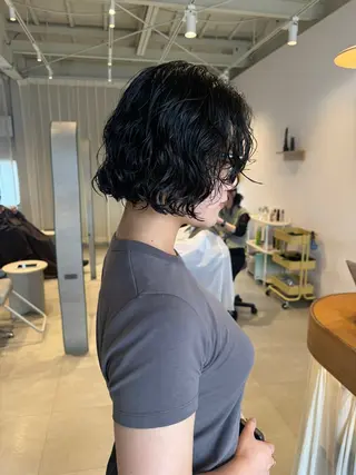 ショート パーマ Takumi/ mukuのヘアスタイル