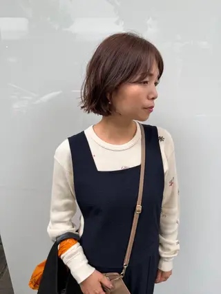 ショート ヘアメイク美容師 ayanoのヘアスタイル
