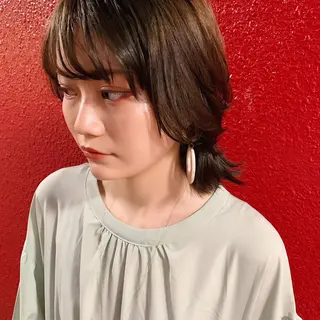 ショート カラー 中川 竜誠のヘアスタイル