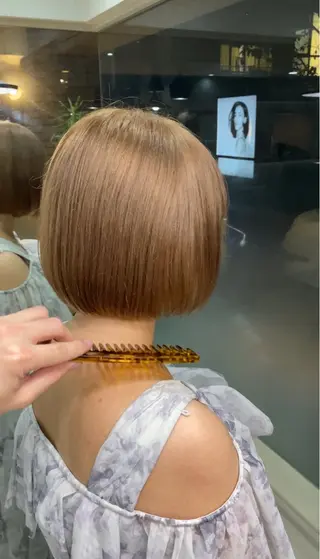 カラー 🫧似合わせショート イシダ🫧のヘアスタイル