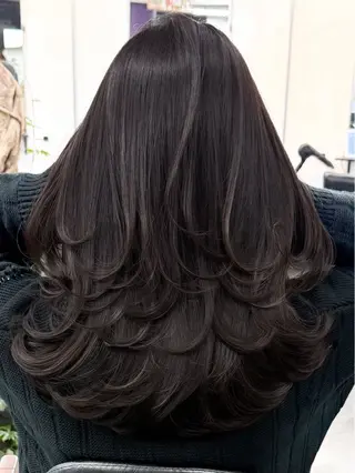 ロング カラー 🎀ツヤ髪×モテヘア 🎀池袋/カナエのヘアスタイル