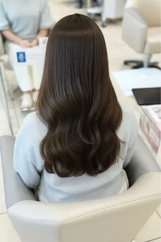 カラー 海希/ブリーチ透明カ ラー/レイヤーカットのヘアスタイル