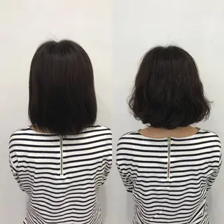 ミディアム レイヤー/縮毛矯正 髪質改善/e_kiのヘアスタイル
