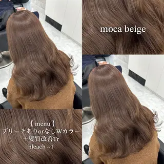 カラー 🩶透明感ダブル カラー🩶 maoのヘアスタイル
