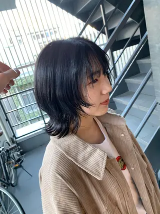 ショート カラー 髪質改善/白髪ぼかし KENTAのヘアスタイル