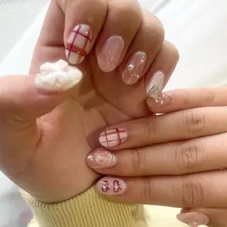 ネイル 粕屋ネイル&耳つぼ 🫧Natsumiのネイルデザイン