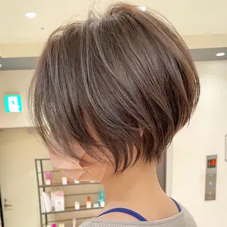 ショート 朝ラク/大人ショート /銀座/若狭真央のヘアスタイル