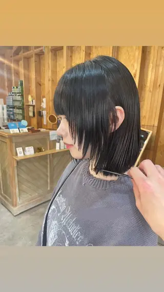 ミディアム 🌻ボブカット モデル募集中🪽のヘアスタイル