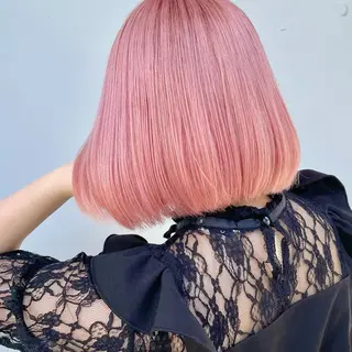 ショート カラー もにか🌞原宿/渋谷 🌝ブリーチカラーのヘアスタイル