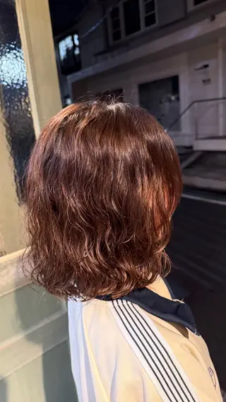パーマ メンズパーマ✨️/ 縮毛カラー🫧あきはのヘアスタイル