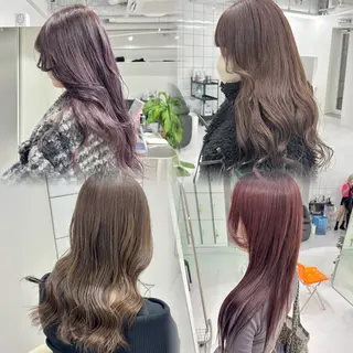 ミディアム 🎗副店長/井上 竜 ブリーチ指名No.1のヘアスタイル