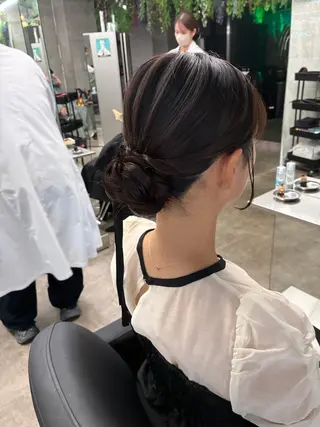 ヘアアレンジ 速水 ゆきののヘアスタイル