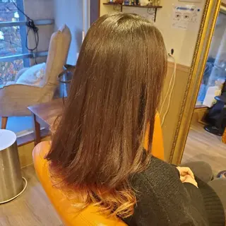 ロング カラー spa hair ark 富井直美のヘアスタイル