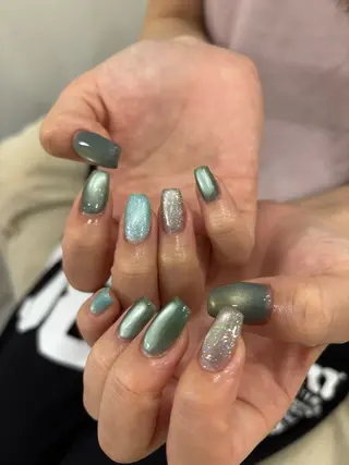 ネイル THREE nail 長谷川のネイルデザイン