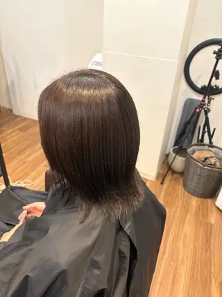 カラー ミツエダ チヒロのヘアスタイル