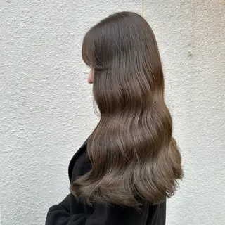ロング カラー 山内 直英のヘアスタイル