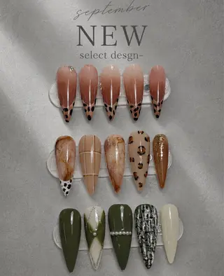 ネイル NOMI 川越東口ネイルサロンのネイルデザイン