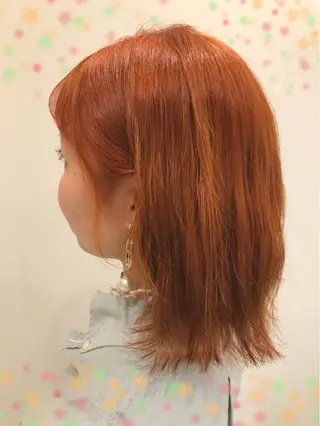 ミディアム カラー 新宿駅近♡個室 ♡関口三都季🌜のヘアスタイル
