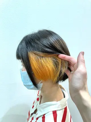 カラー 木村 魁成のヘアスタイル