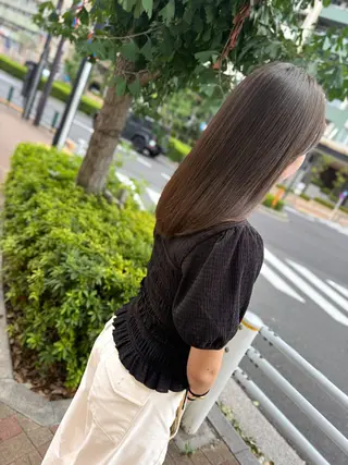 セミロング ✨縮毛矯正✨髪質改善 ナカシマ ユミのヘアスタイル